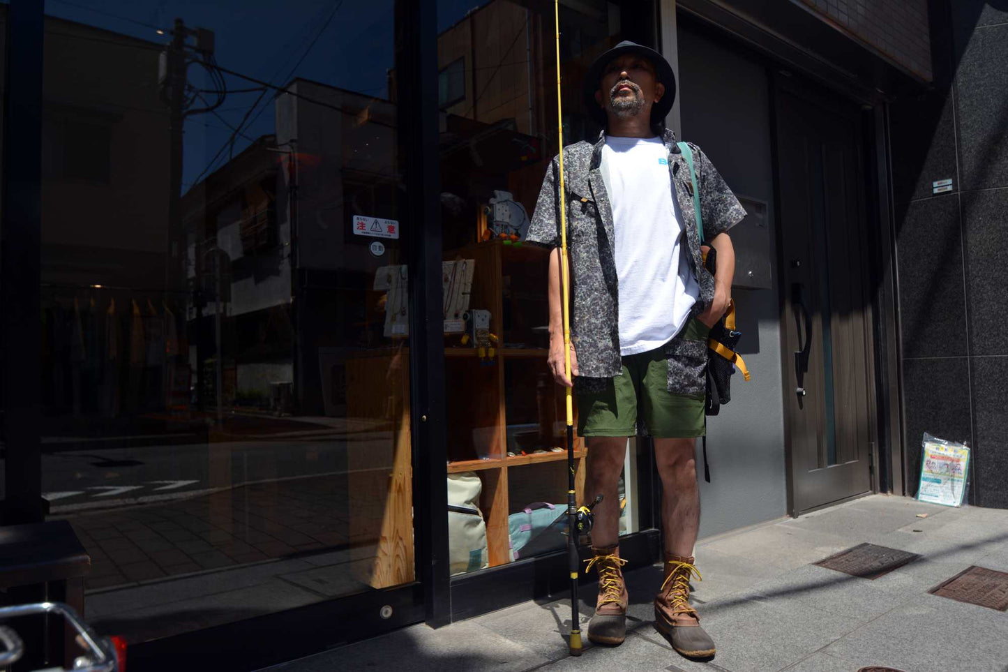 Basser × JITTERBUG BOY USA JERSEY S/S POCKET TEE