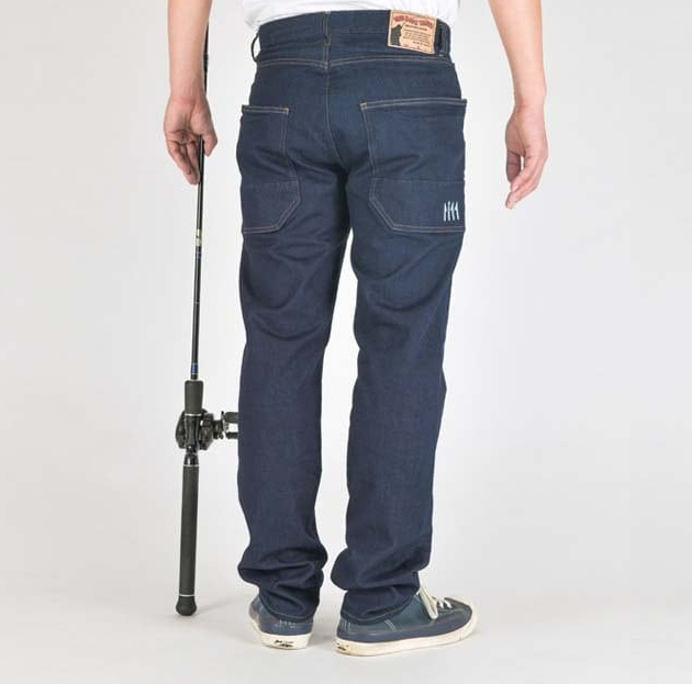 釣りに快適な防水デニム THE BACK WATER AUTHENTIC FISHING DENIMS
