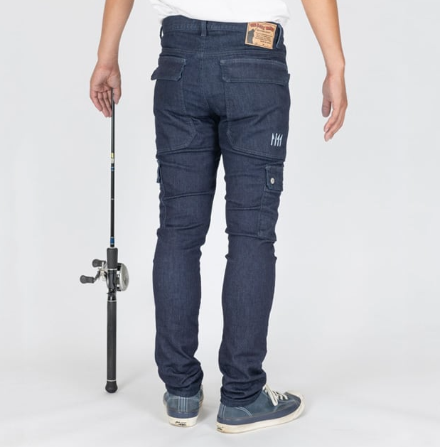 釣りに快適な防水デニム THE BACK WATER AUTHENTIC FISHING DENIMS