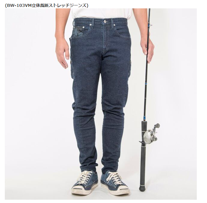 釣りに快適な防水デニム THE BACK WATER AUTHENTIC FISHING DENIMS