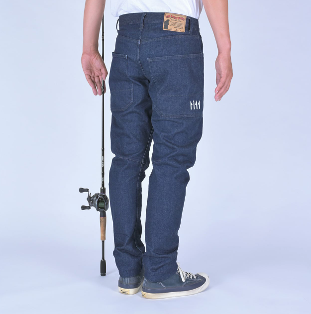 釣りに快適な防水デニム THE BACK WATER AUTHENTIC FISHING DENIMS