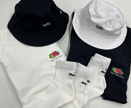 【BAC2022×FRUIT OF THE LOOM】ソックス(3足セット)