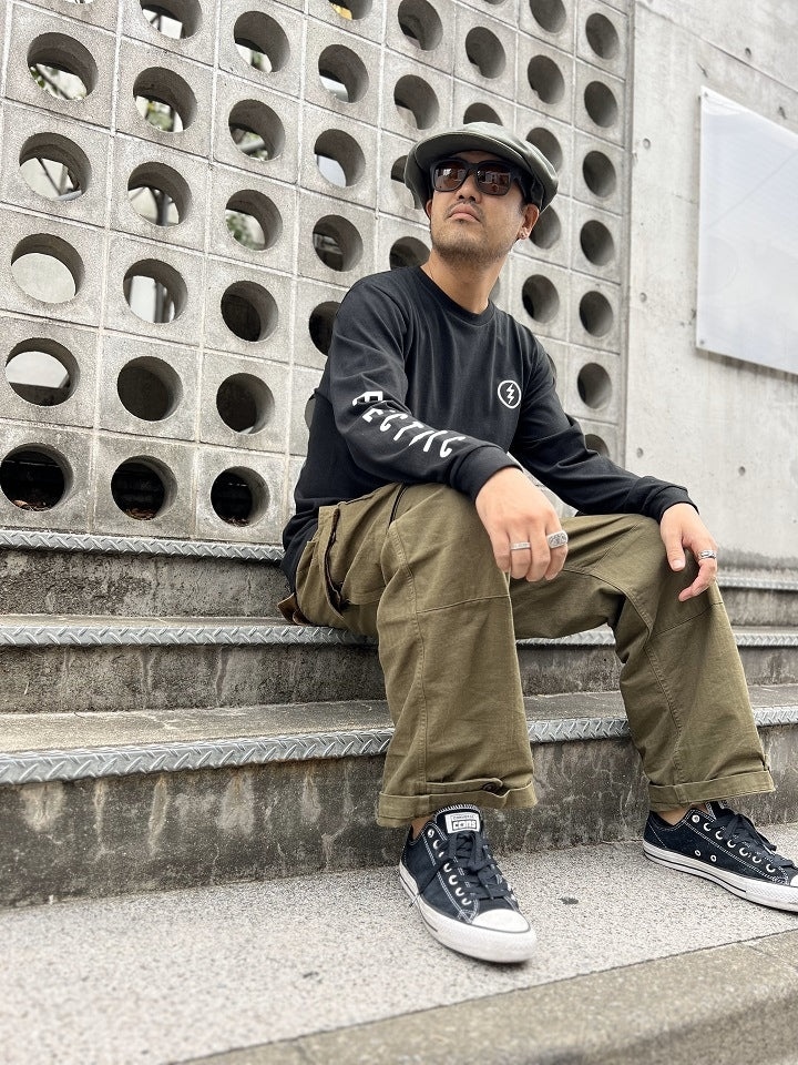 ELECTRIC×Basser magazine L/S TEE