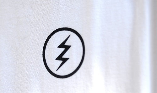 Basser × ELECTRIC CO-LAB L/S TEE WHITE