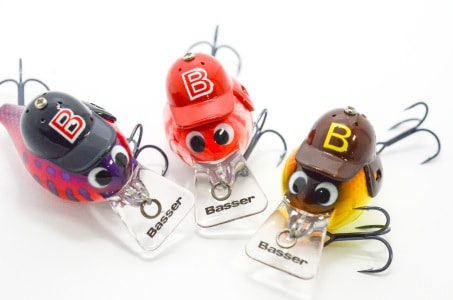 【コーモラン×Basser】 初コラボ限定ルアー「Basserまるちゃん!」オリカラ3種