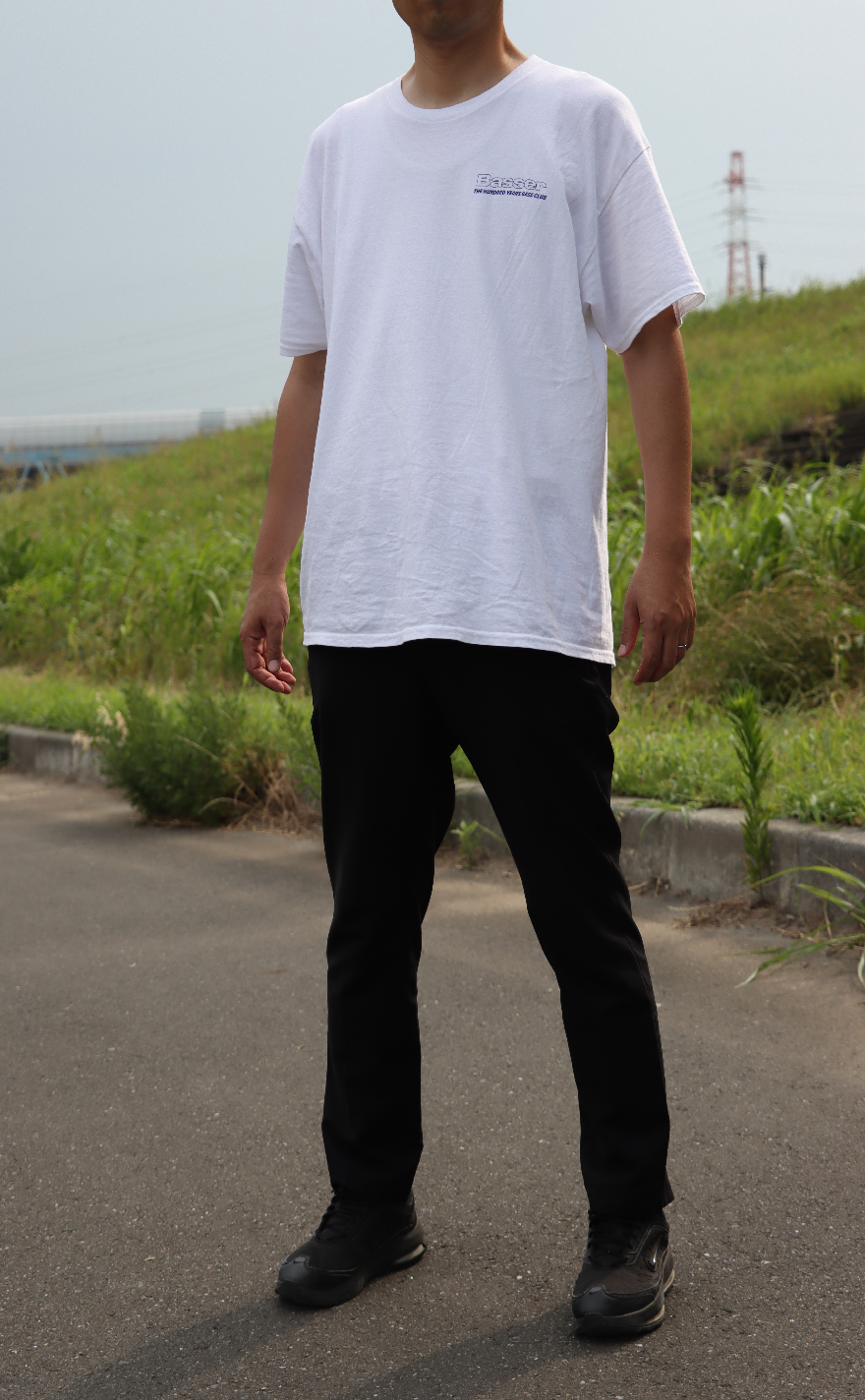 THE HANDRED YEARS BASS CLUB×Basser 100TH BASS FISHING T-shirt by 八百板浩司