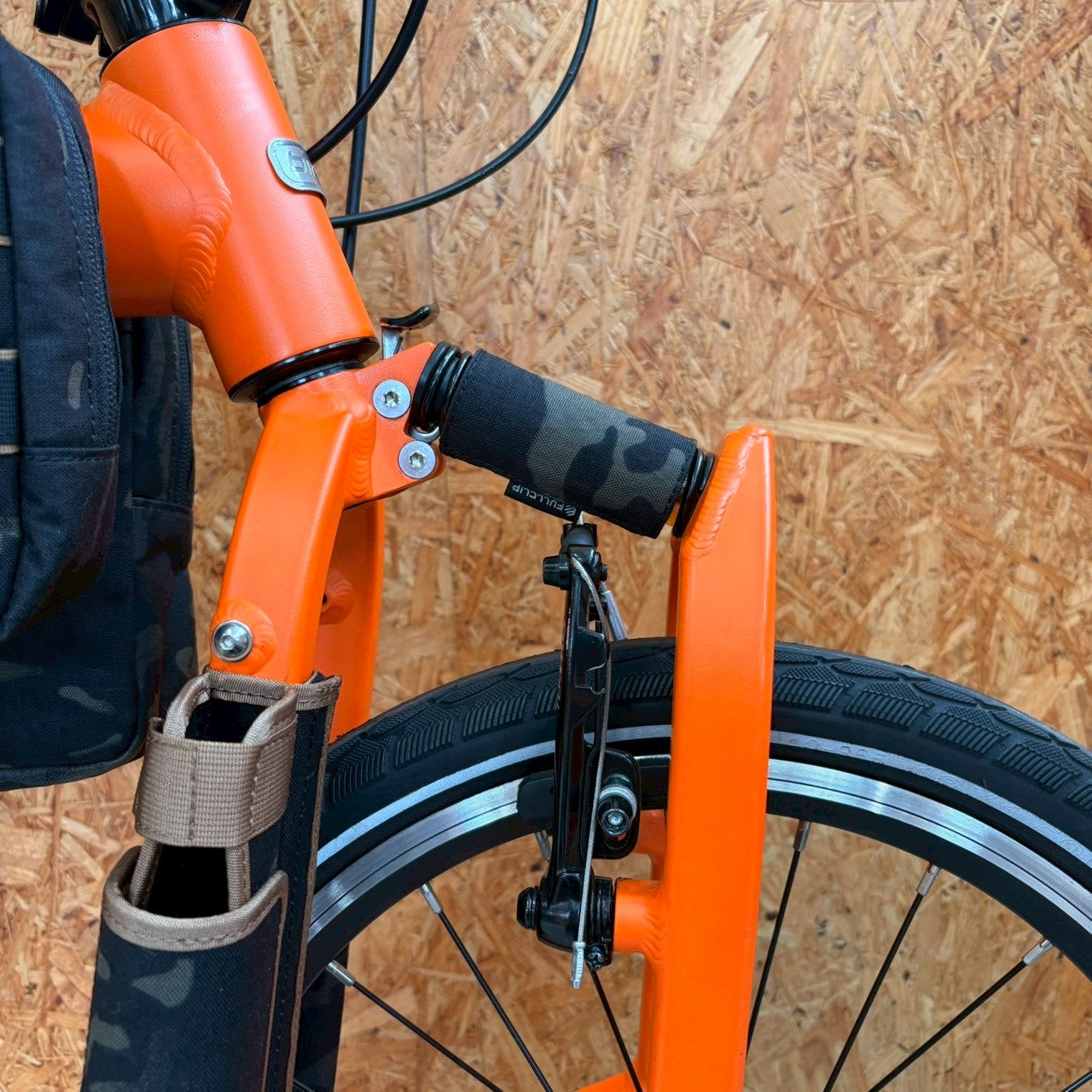 【アンスト限定・受注販売】「birdy」×「FULLCLIP」釣り専用カスタムバイク/birdy Classic マットオレンジ