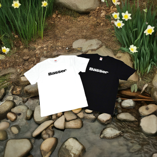 BasserロゴTシャツ 【5.6オンス】