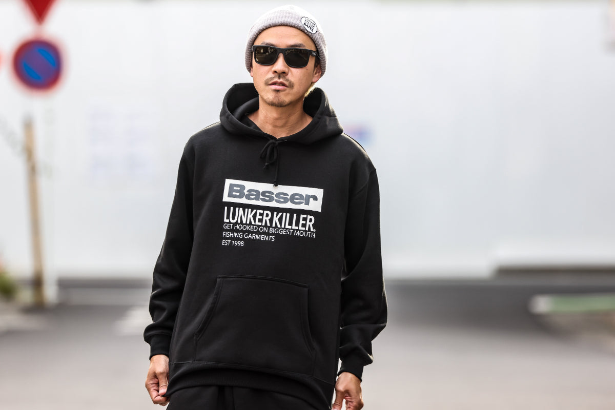 Basser × LUNKER KILLER HOODIE – JAPAN ANGLERS STORE