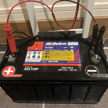 Basserオリジナルバッテリーステッカー（難燃性ステッカー：A5サイズ）