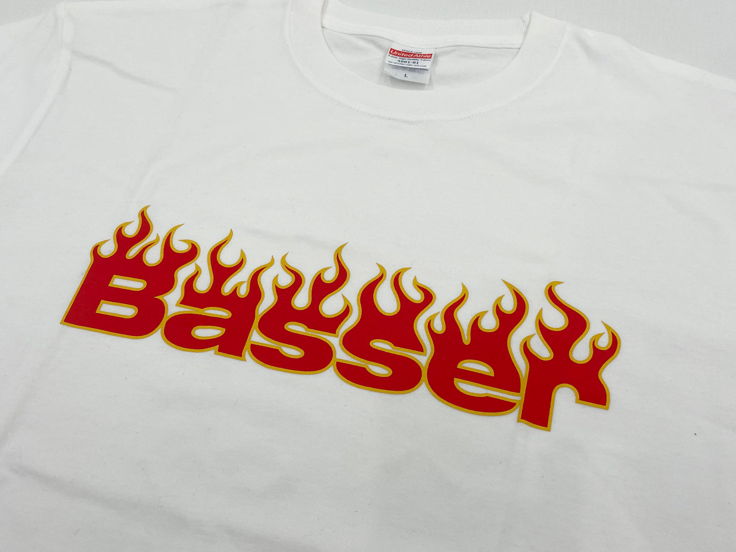 BasserフレイムロゴTee【5.6oz】