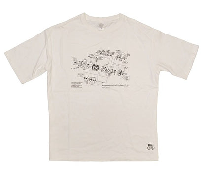 ABU for LIFE 発売記念　5.6オンス　ビックシルエットTシャツ