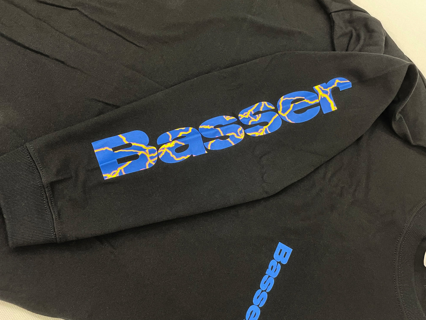 Basserサンダーロゴ L/S Tee【5.6oz】