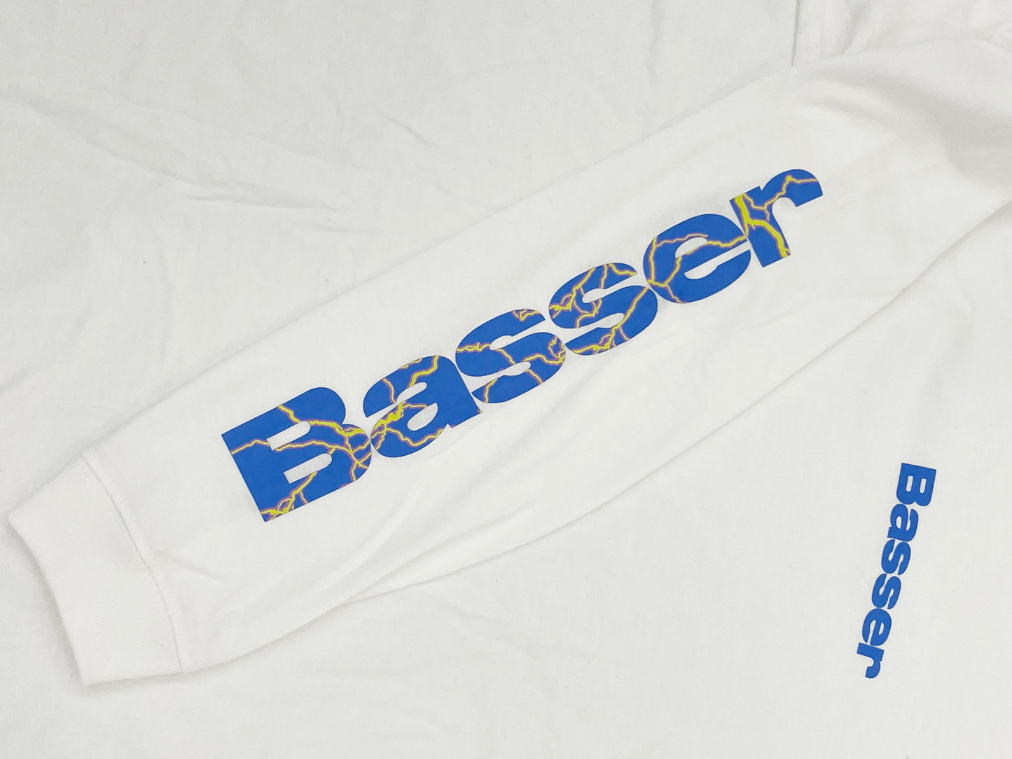 Basserサンダーロゴ L/S Tee【5.6oz】