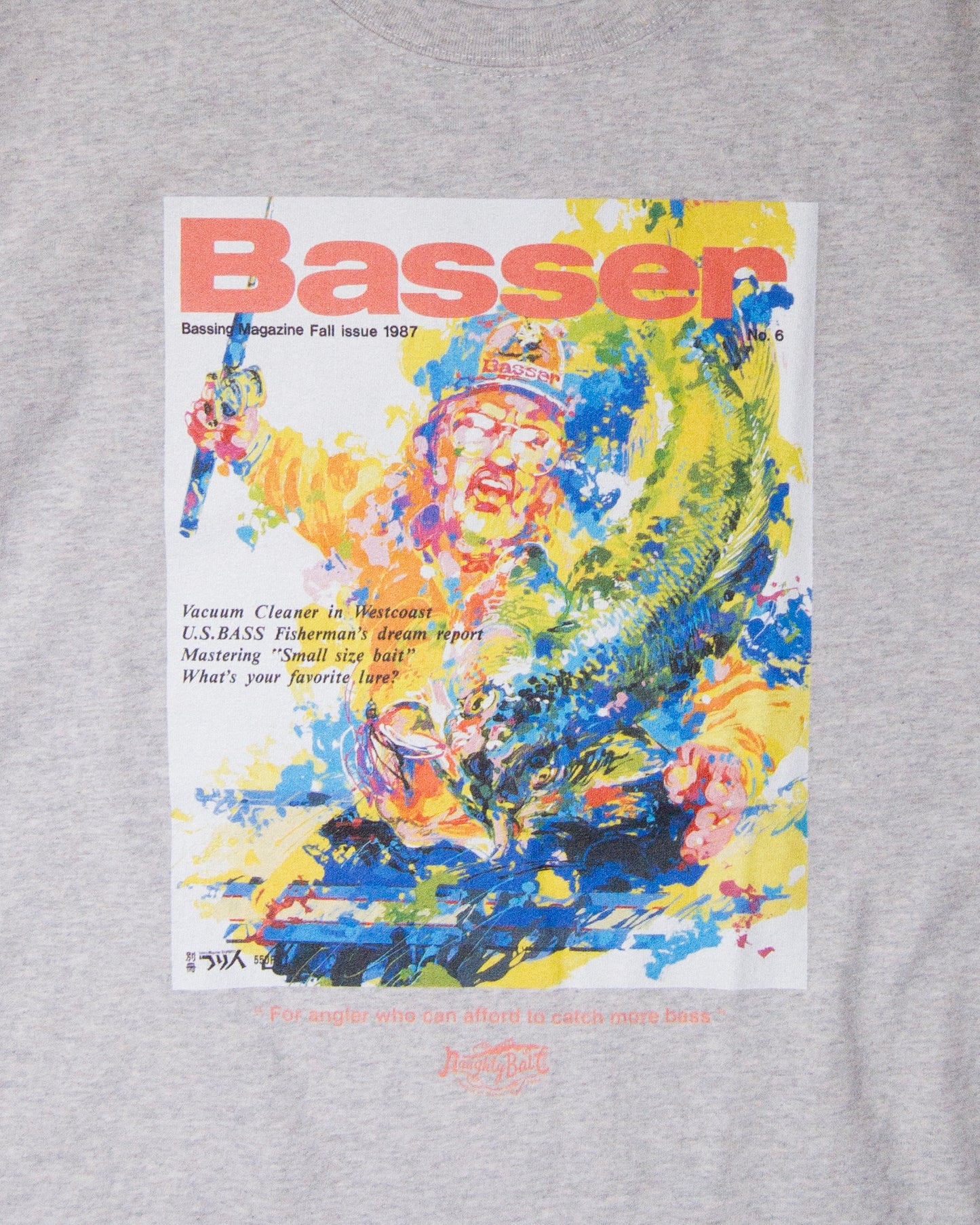 Basser×NaughtyBait Basser Tee No.6