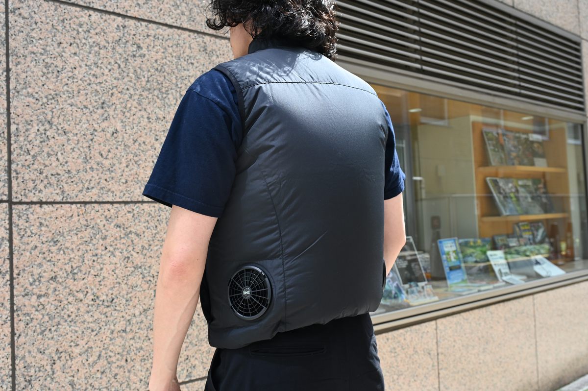 ファンのパワーを大幅アップ‼　“新”釣り対応の空調服R