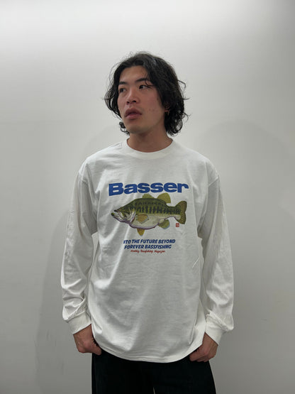 Basser ロンT　フルカラープリント　by 八百板浩司