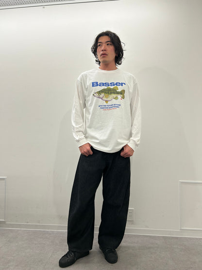 Basser ロンT　フルカラープリント　by 八百板浩司