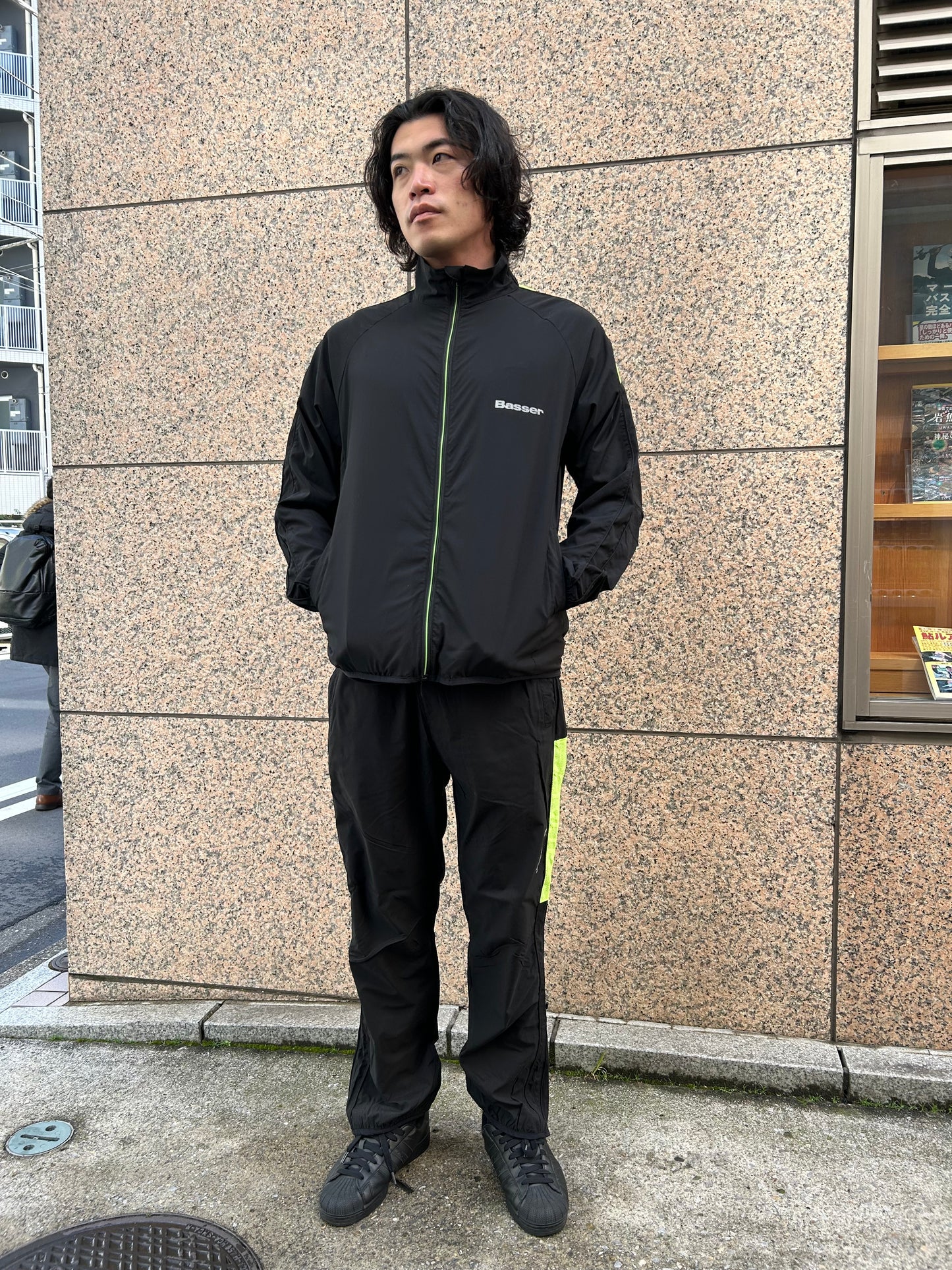 【TULTEX×Basser】撥水ストレッチ素材　上下セット