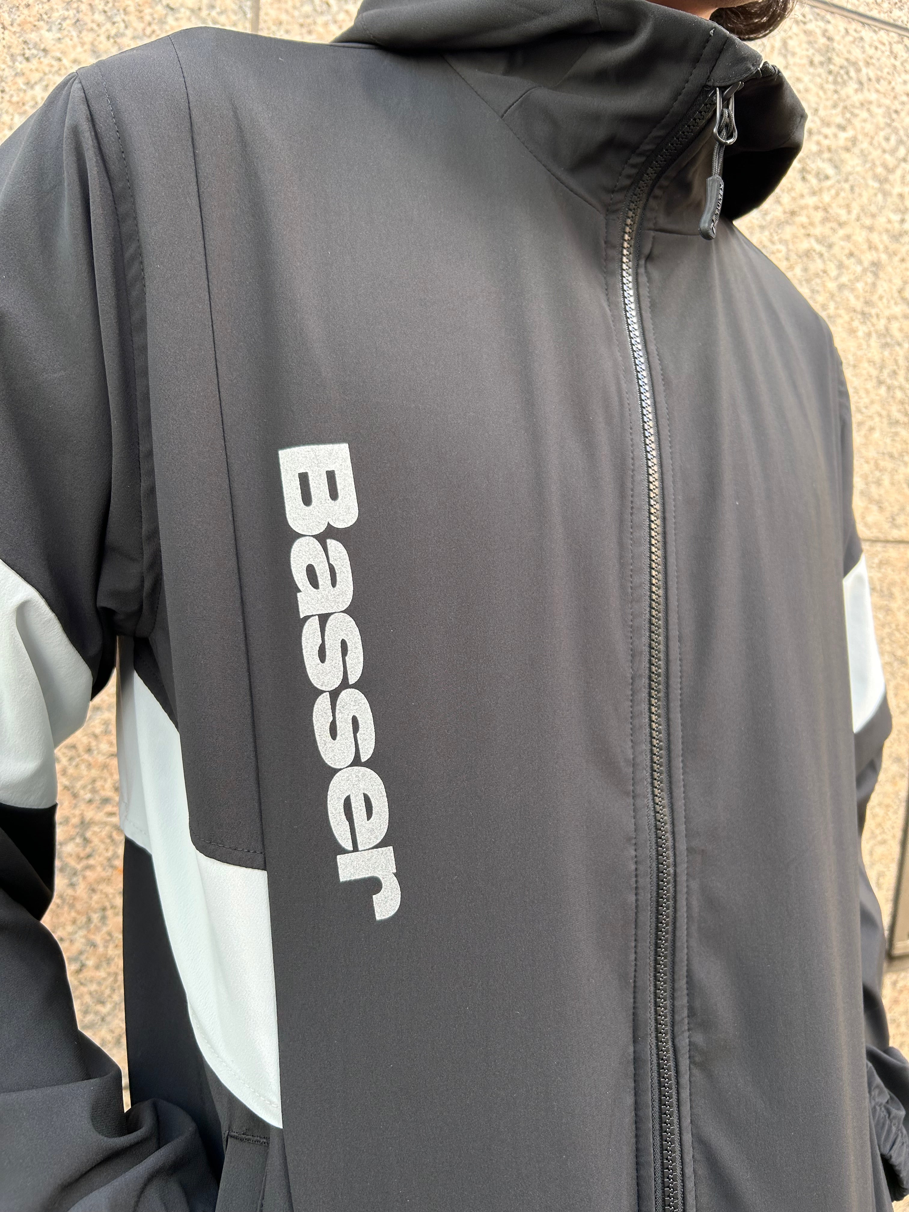 エレクトリックBasser バサーコラボ　パーカー　グレー　M Amazon.co.jp: エレクトリック x Basser コラボフーディ（パーカー
