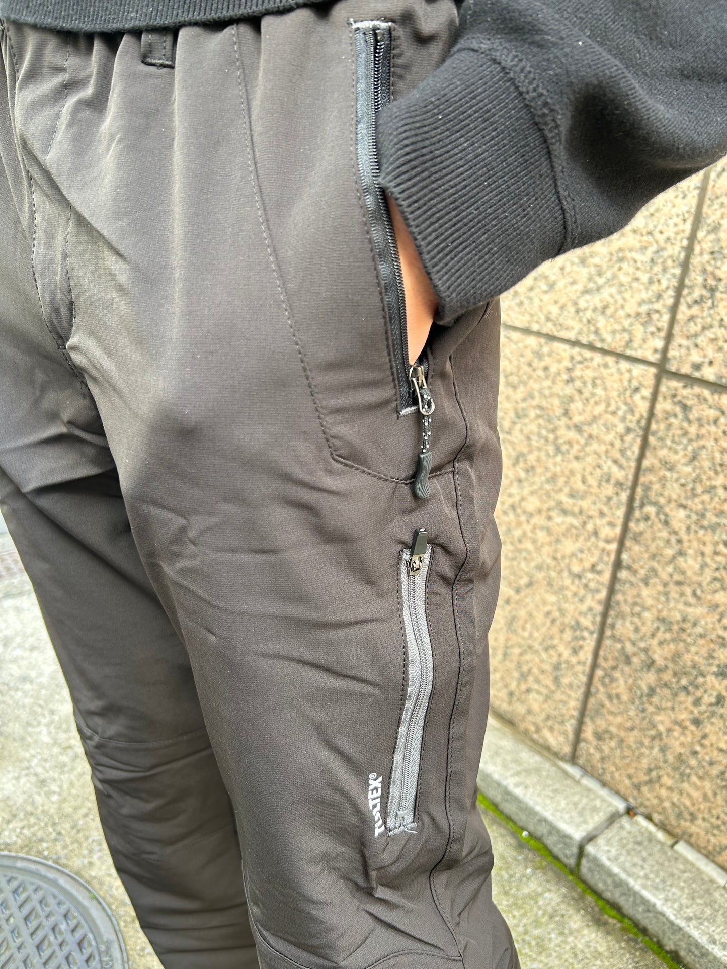 【TULTEX×Basser】クライミングパンツ（軽量・撥水・ストレッチ）