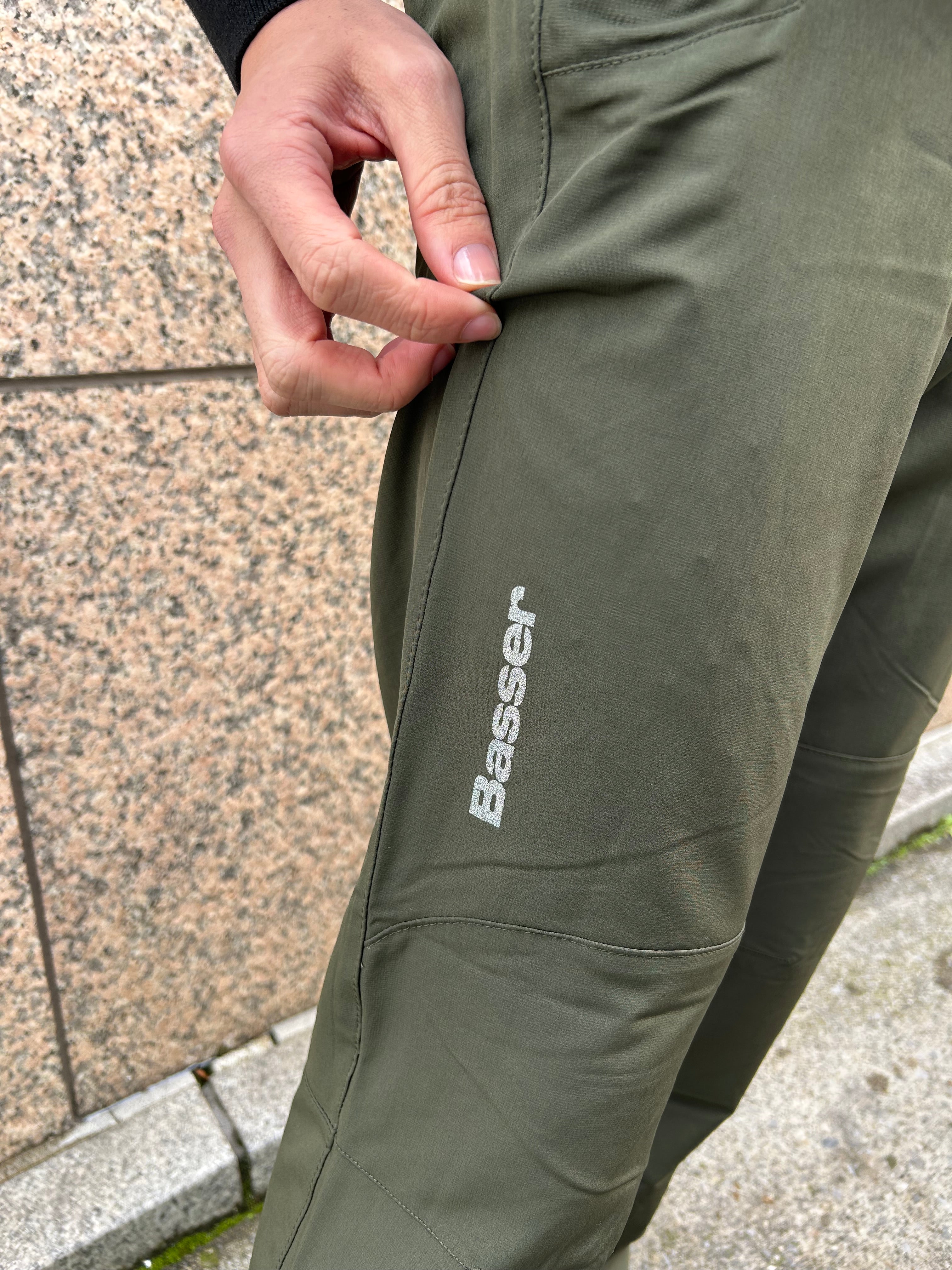TULTEX×Basser】クライミングパンツ（軽量・撥水・ストレッチ