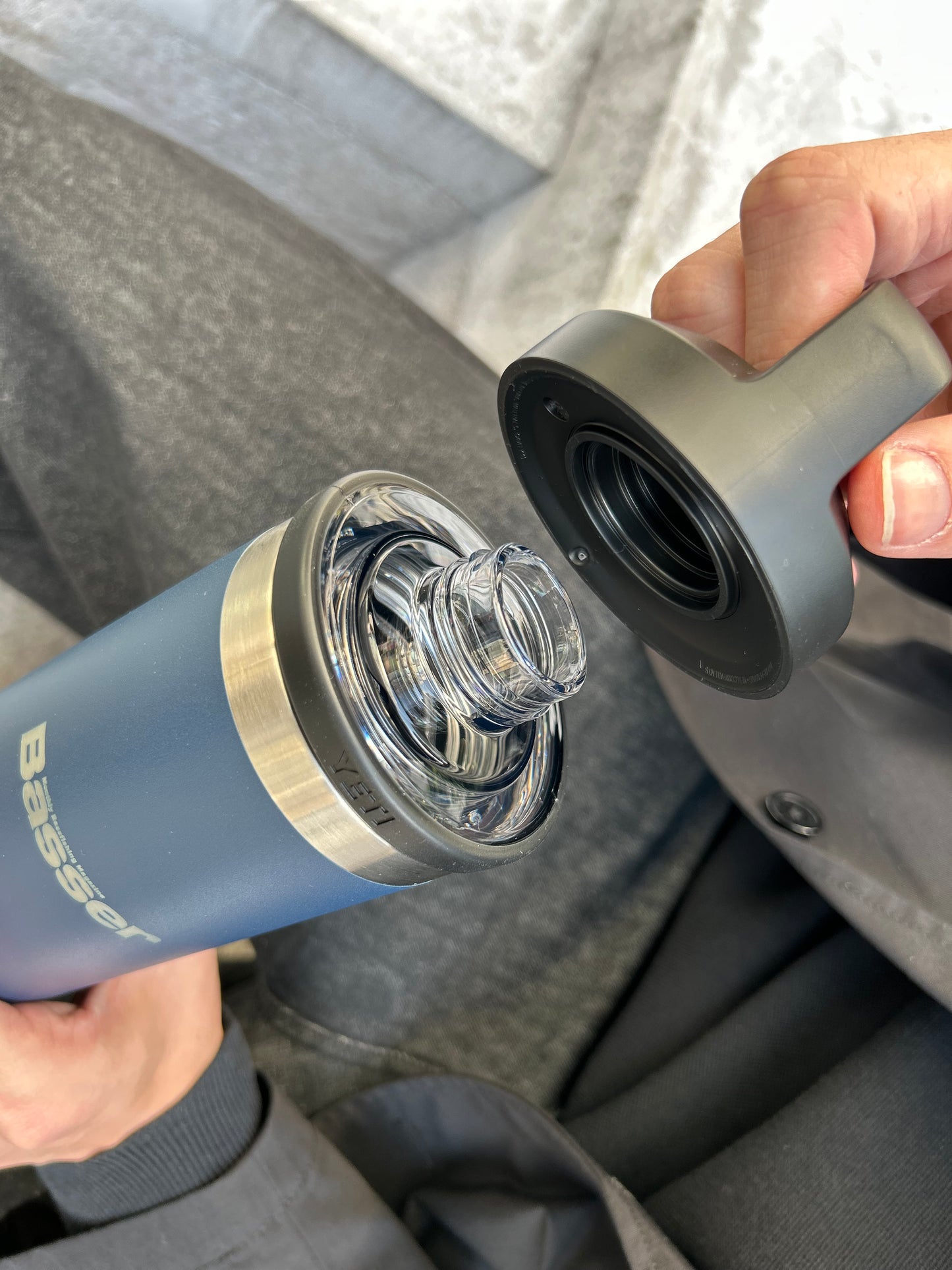 Basser×YETI　Rambler 18oz Chug Bottle