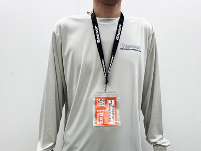 Basser neck strap (with zippered card case)