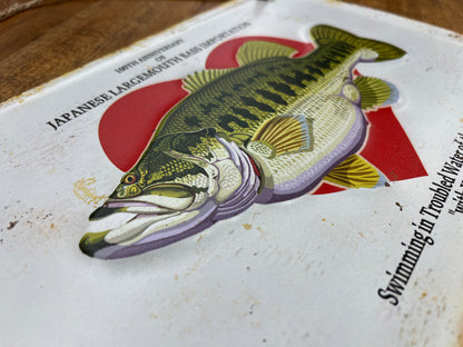 Basser original tin sign