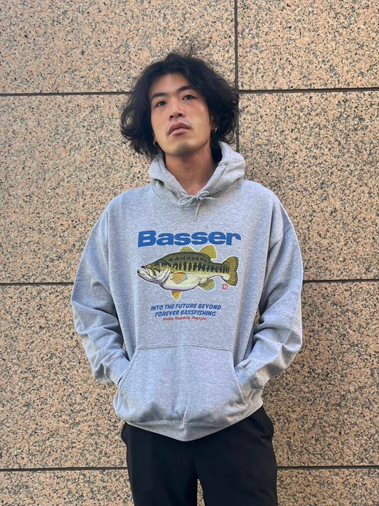 Basser HOODIE　フルカラープリント　by 八百板浩司