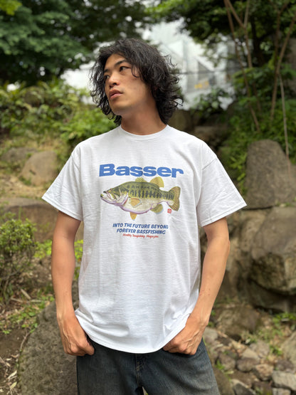 Basser Tシャツ　フルカラープリント　by 八百板浩司