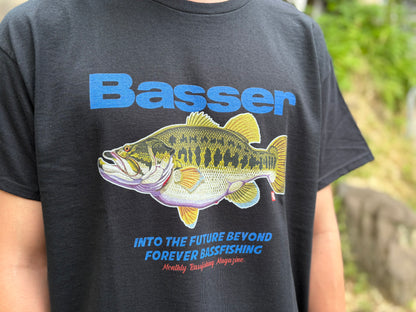 Basser Tシャツ　フルカラープリント　by 八百板浩司
