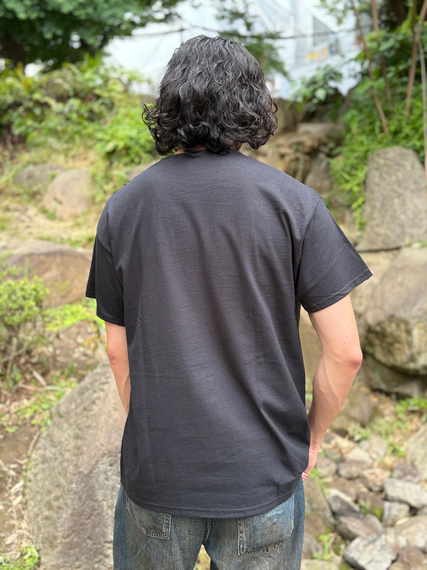 Basser Tシャツ　フルカラープリント　by 八百板浩司