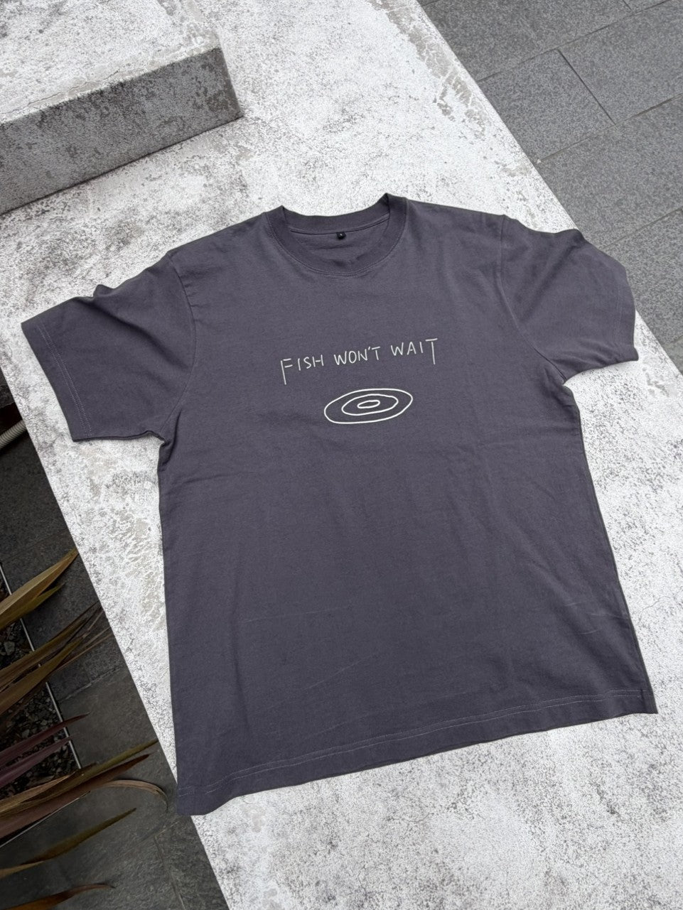 FlyFisher Logo T-Shirt Charcoal