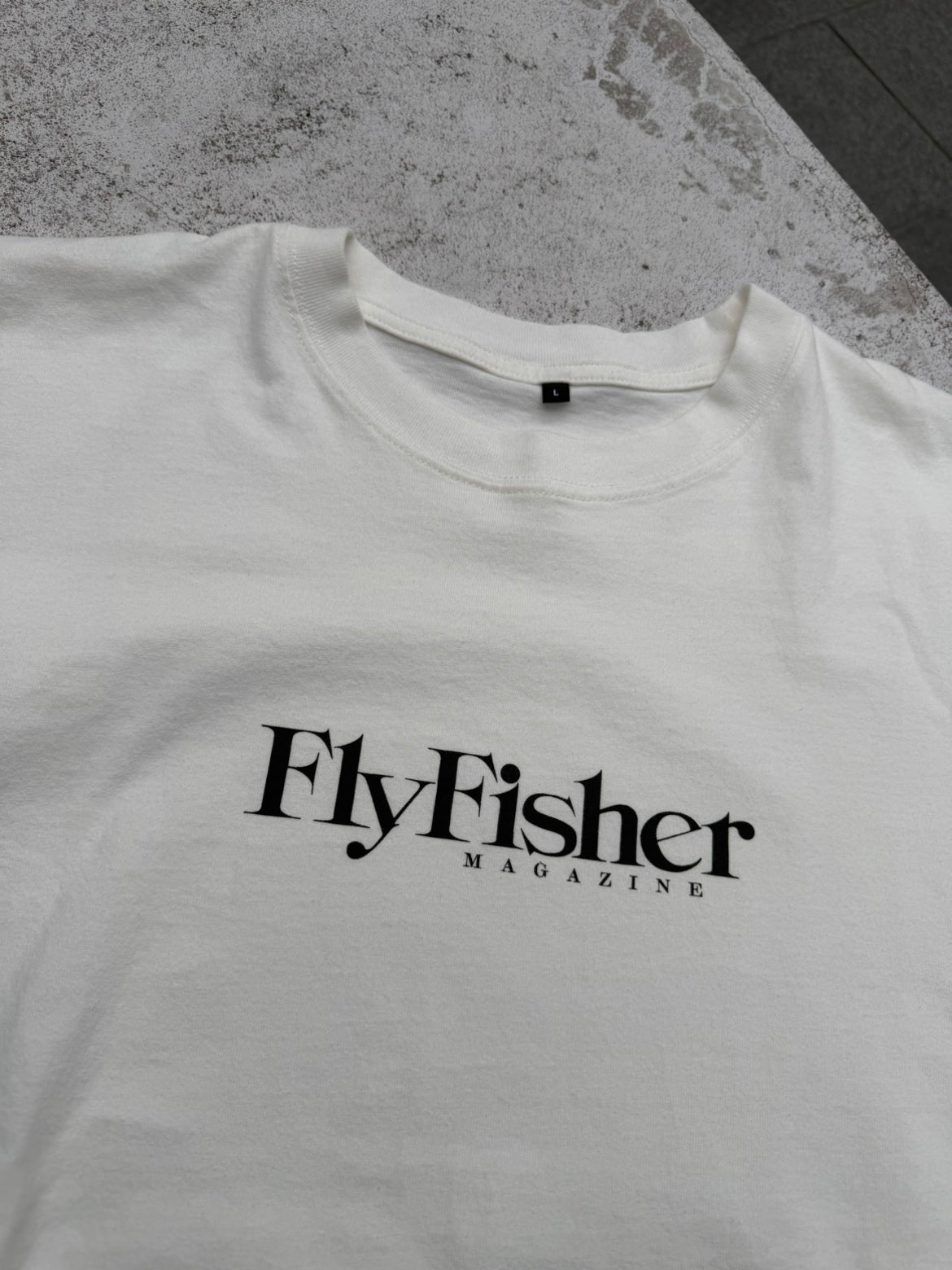 FlyFisher Logo T-Shirt White