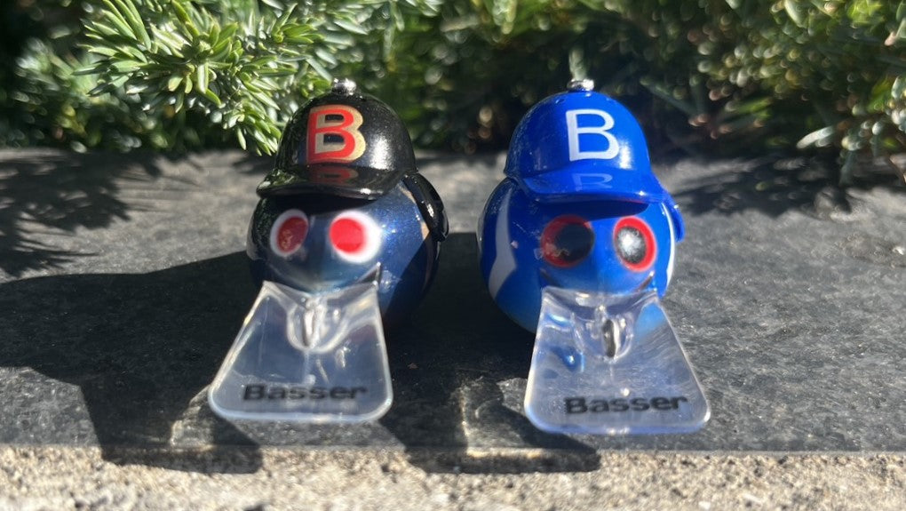 【コーモラン×Basser】 初コラボ限定ルアー「Basserまるちゃん！」オリカラ2種