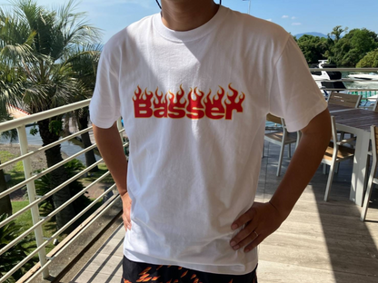 BasserフレイムロゴTee【5.6oz】