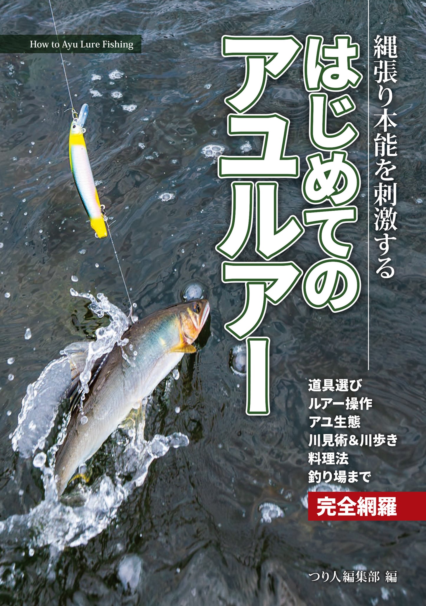 縄張り本能を刺激する　はじめてのアユルアー