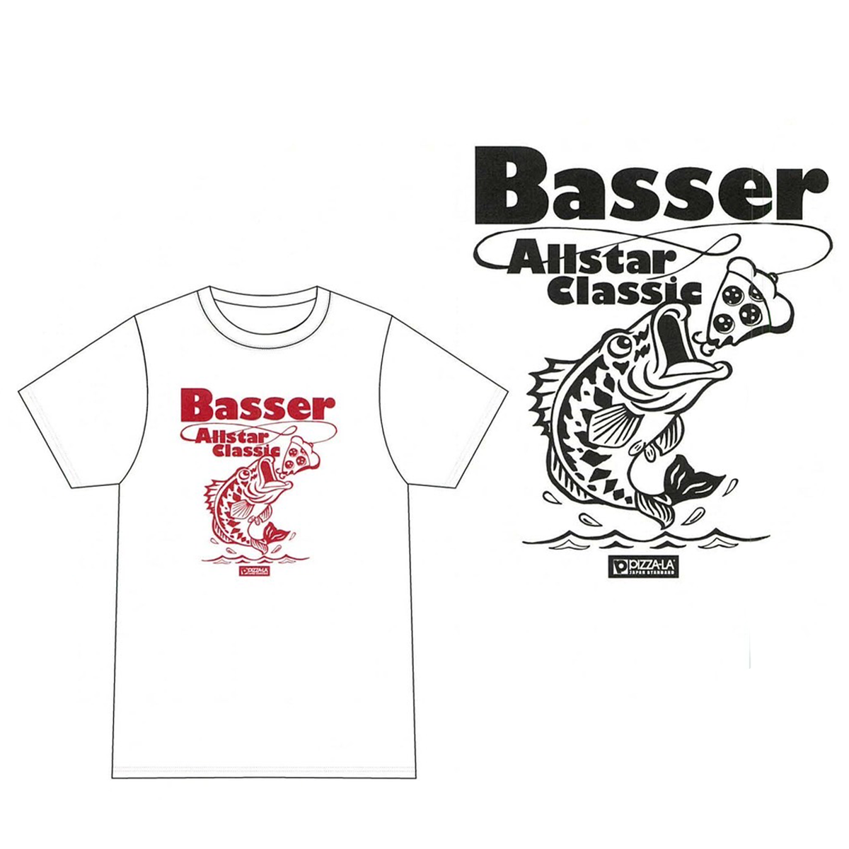 【PIZZA-LA×Basser】オールスターコラボTee