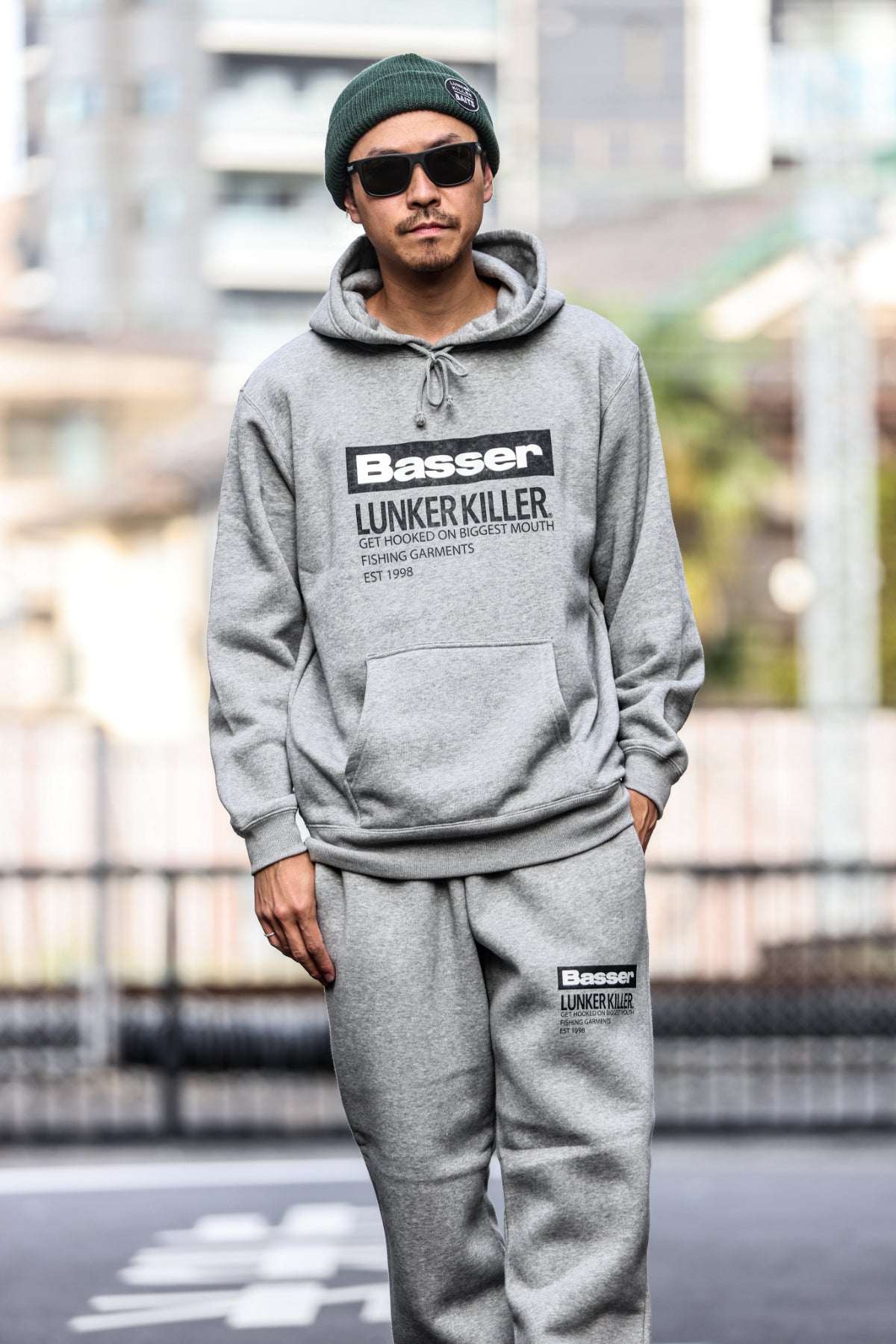 Basser × LUNKER KILLER HOODIE – JAPAN ANGLERS STORE