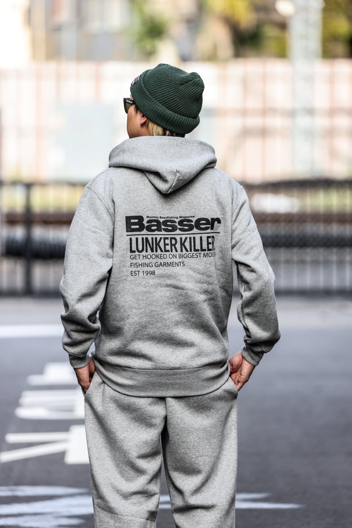 Basser × LUNKER KILLER　SWEAT PANTS