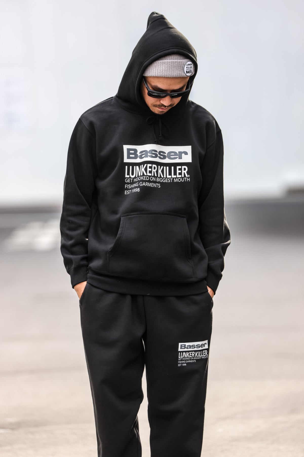 Basser × LUNKER KILLER　HOODIE